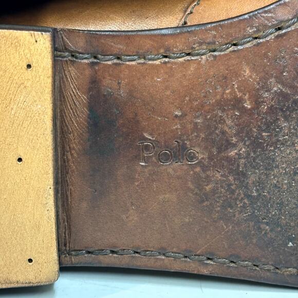 EUC Ralph Lauren x Allen Edmonds Tan Moorland Concord Loafer Bench Made USA 9.5 - Picture 14 of 16